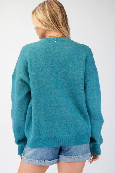 Alien Sweater Teal