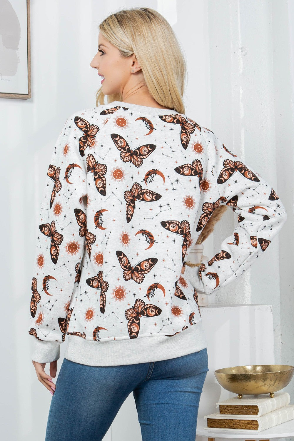 Butterfly Constellation Sweatshirt