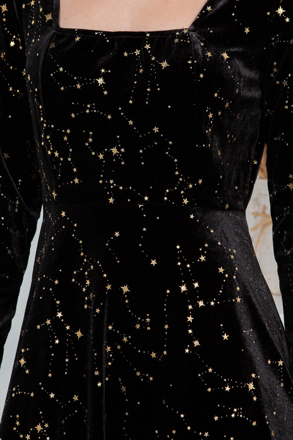 Star Velvet Dress