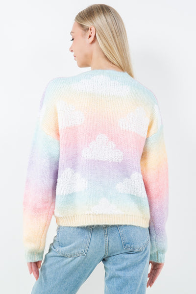 Cloud Rainbow Sweater