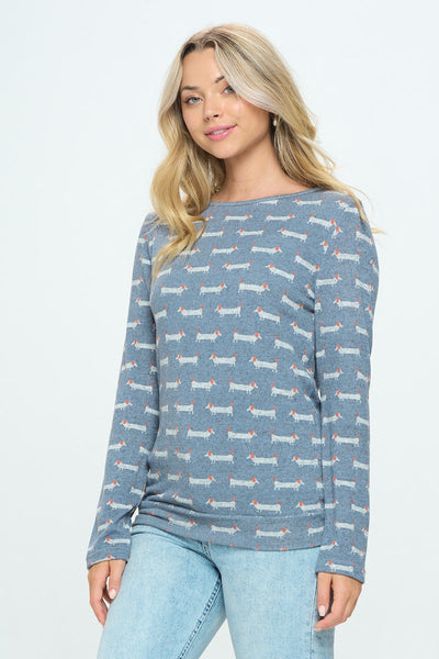 Dachshund Long Sleeve Tee