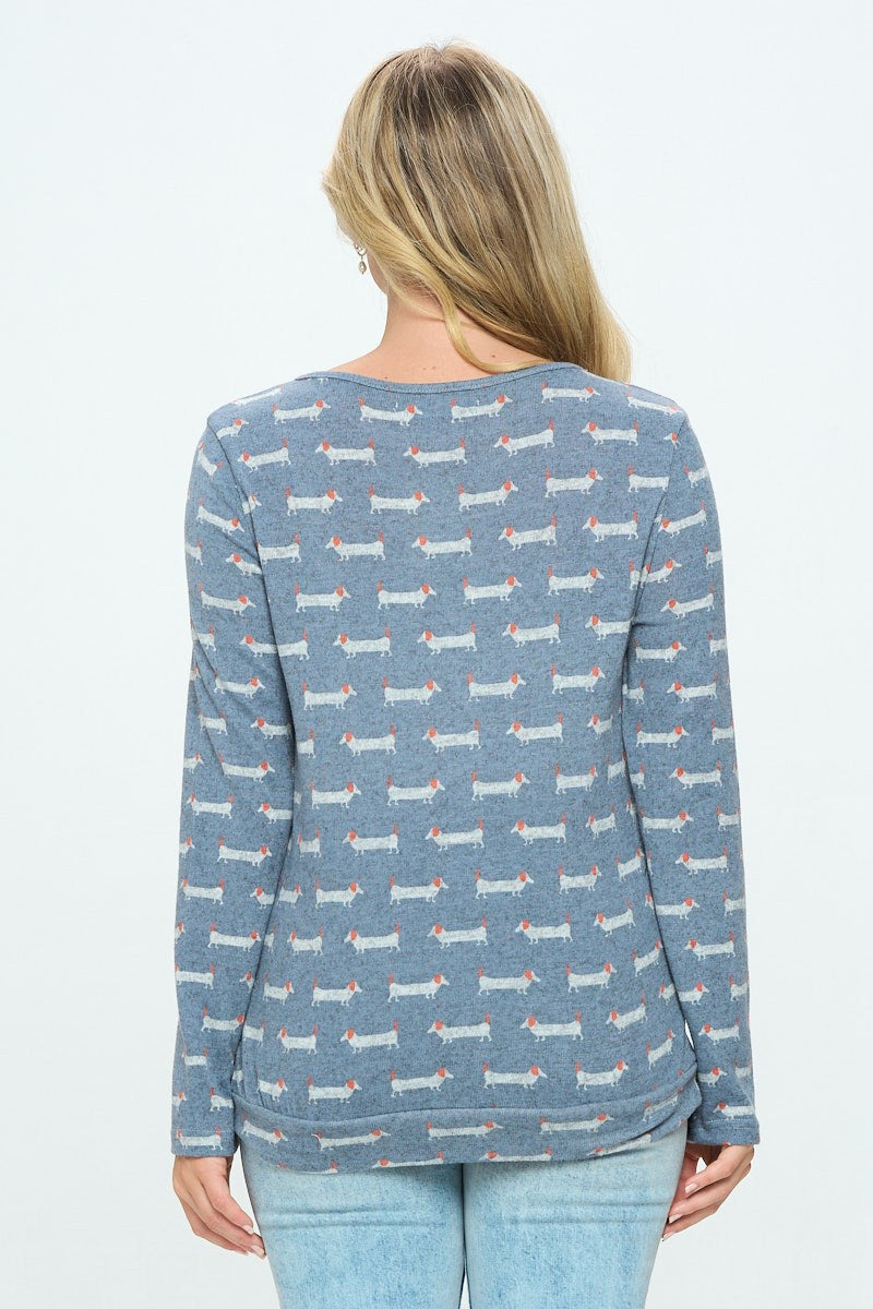 Dachshund Long Sleeve Tee