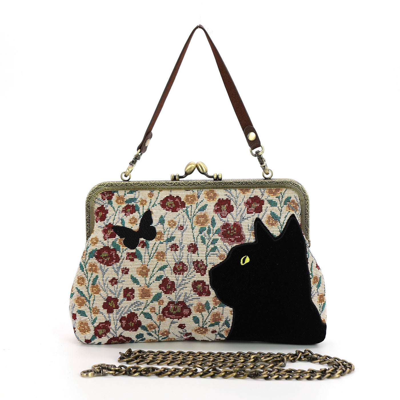 Cat Kisslock Bag