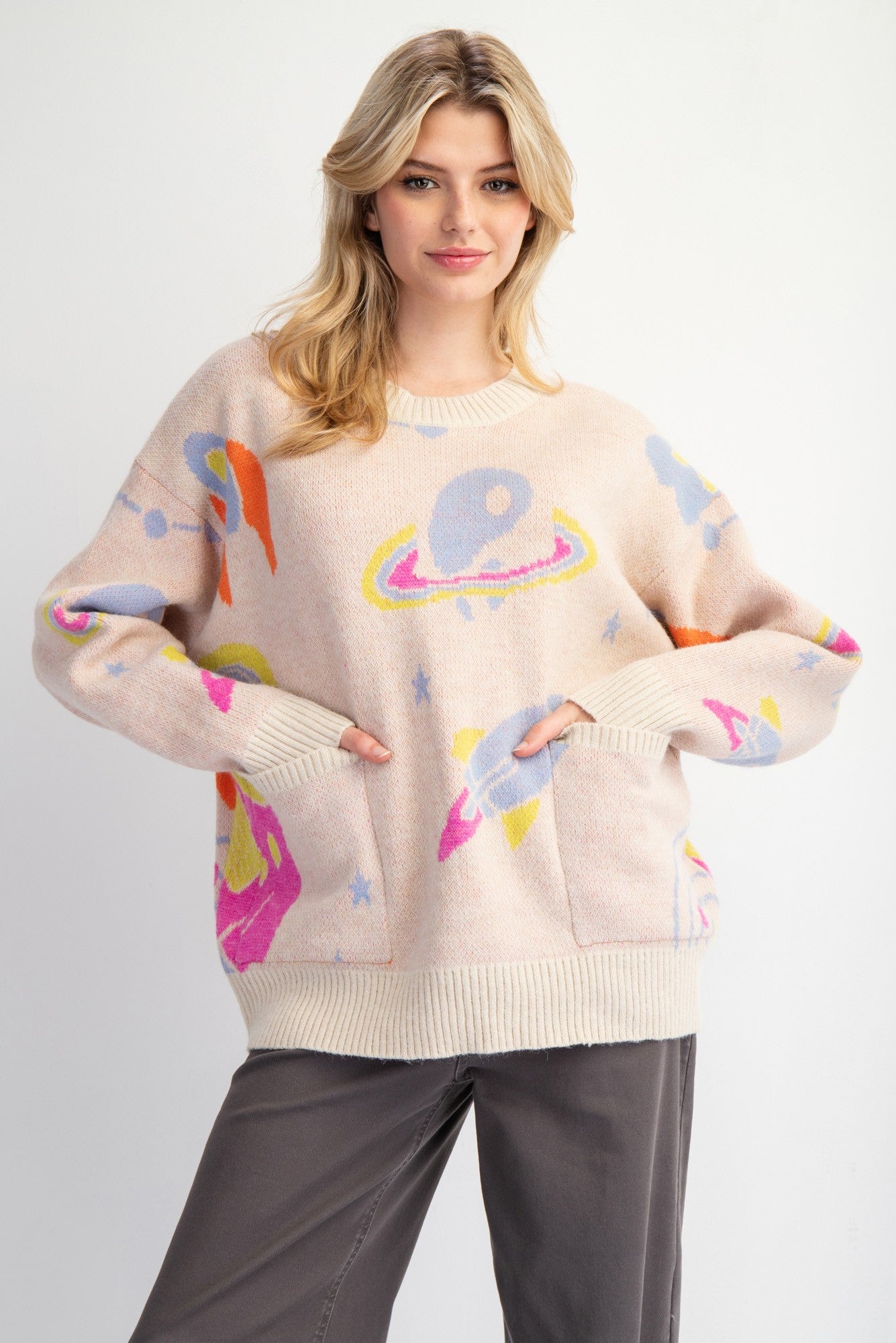 Space Pocket Sweater