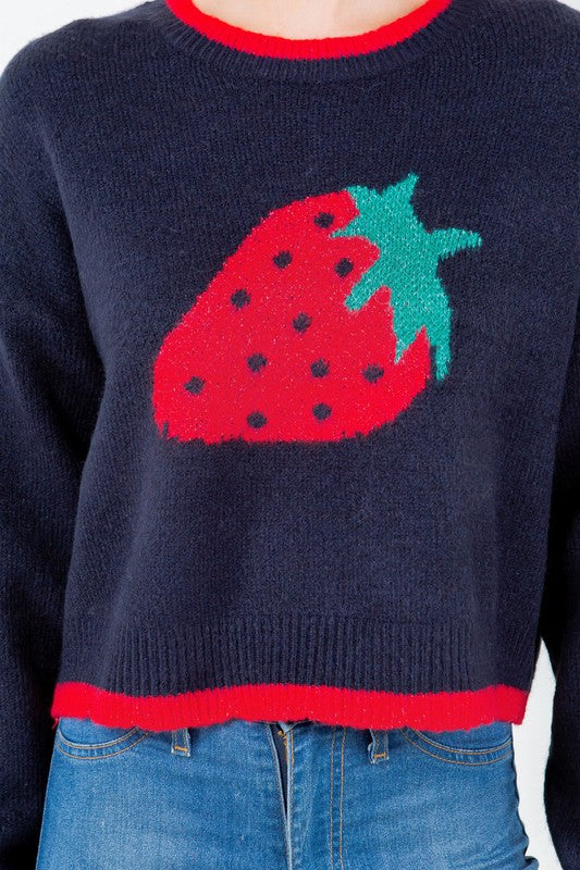 Strawberry Crop Sweater