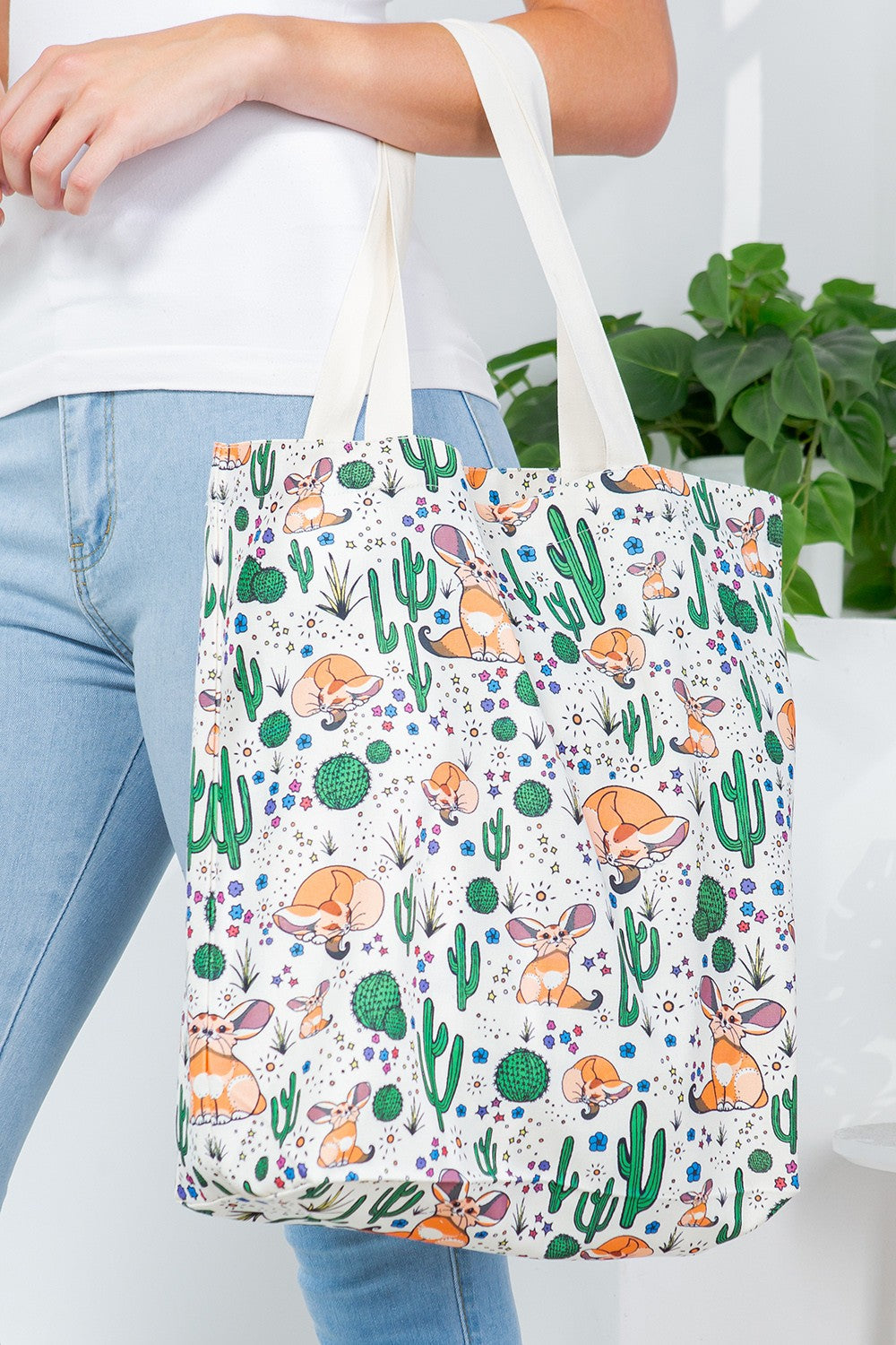 Fennec Fox Tote Bag