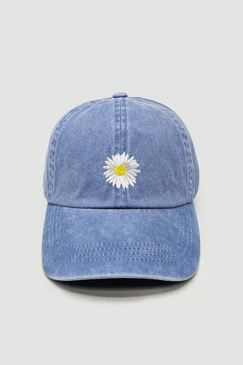 Flower Hat Blue